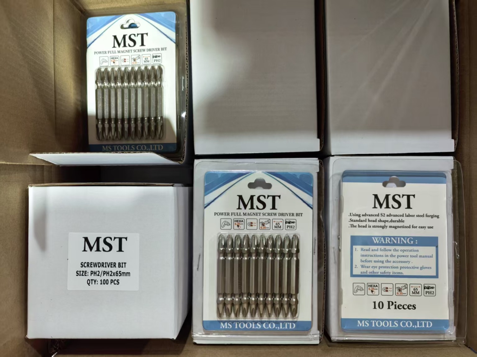 MST screwdriver bits